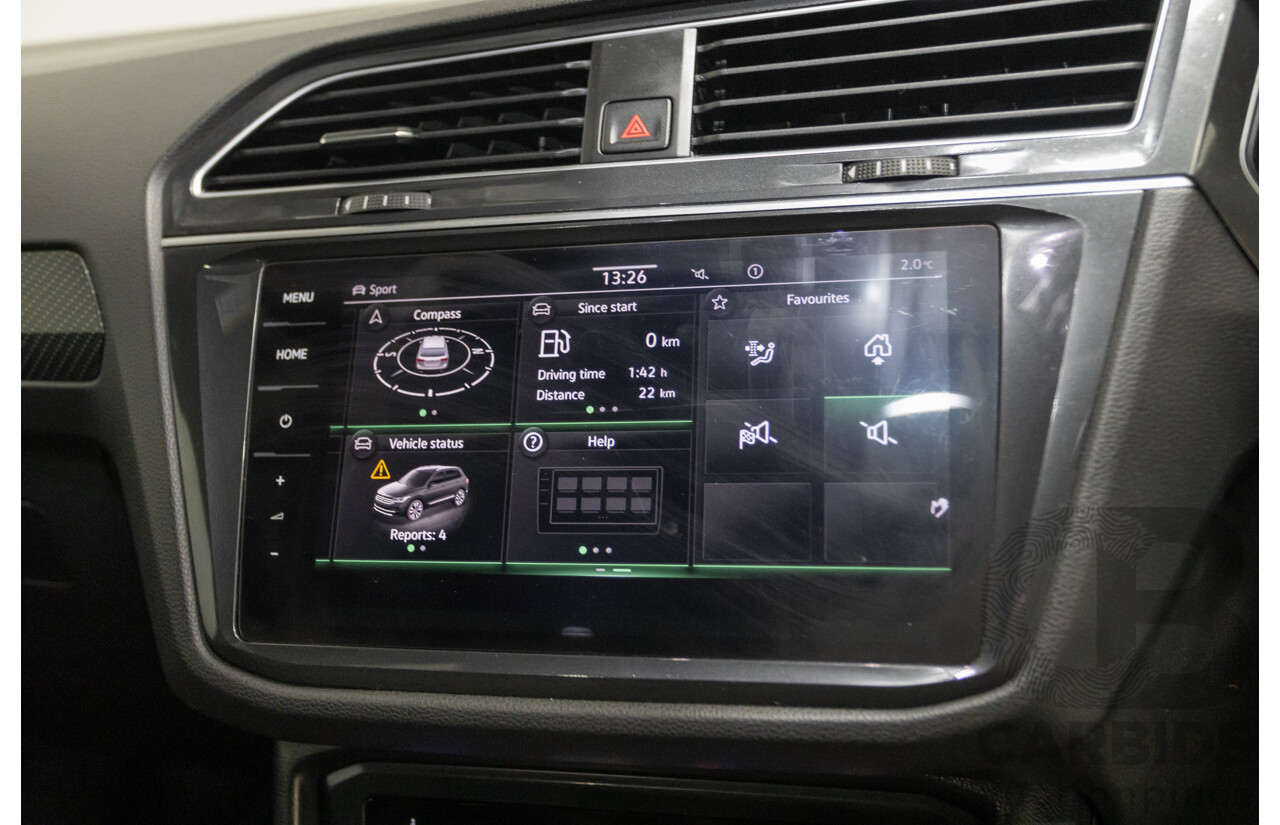 2/2023 Volkswagen Tiguan R Grid Edition (AWD) AX MY23 4d Wagon Deep Black Pearlescent Turbo 2.0L
