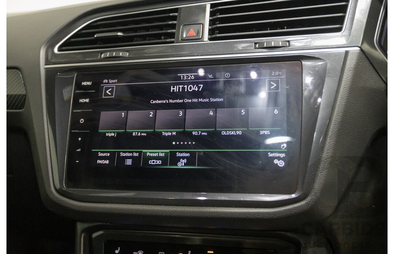 2/2023 Volkswagen Tiguan R Grid Edition (AWD) AX MY23 4d Wagon Deep Black Pearlescent Turbo 2.0L