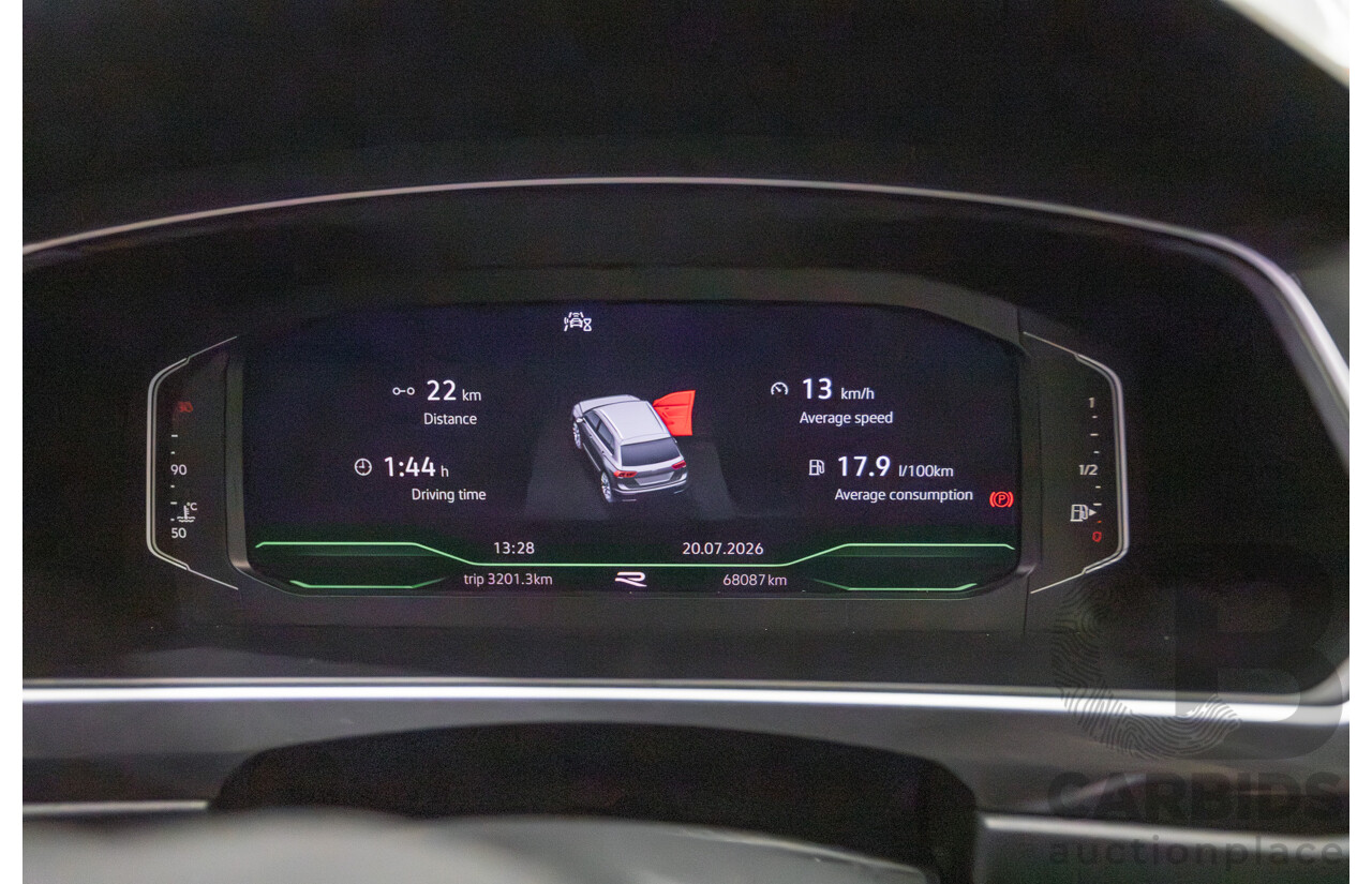2/2023 Volkswagen Tiguan R Grid Edition (AWD) AX MY23 4d Wagon Deep Black Pearlescent Turbo 2.0L