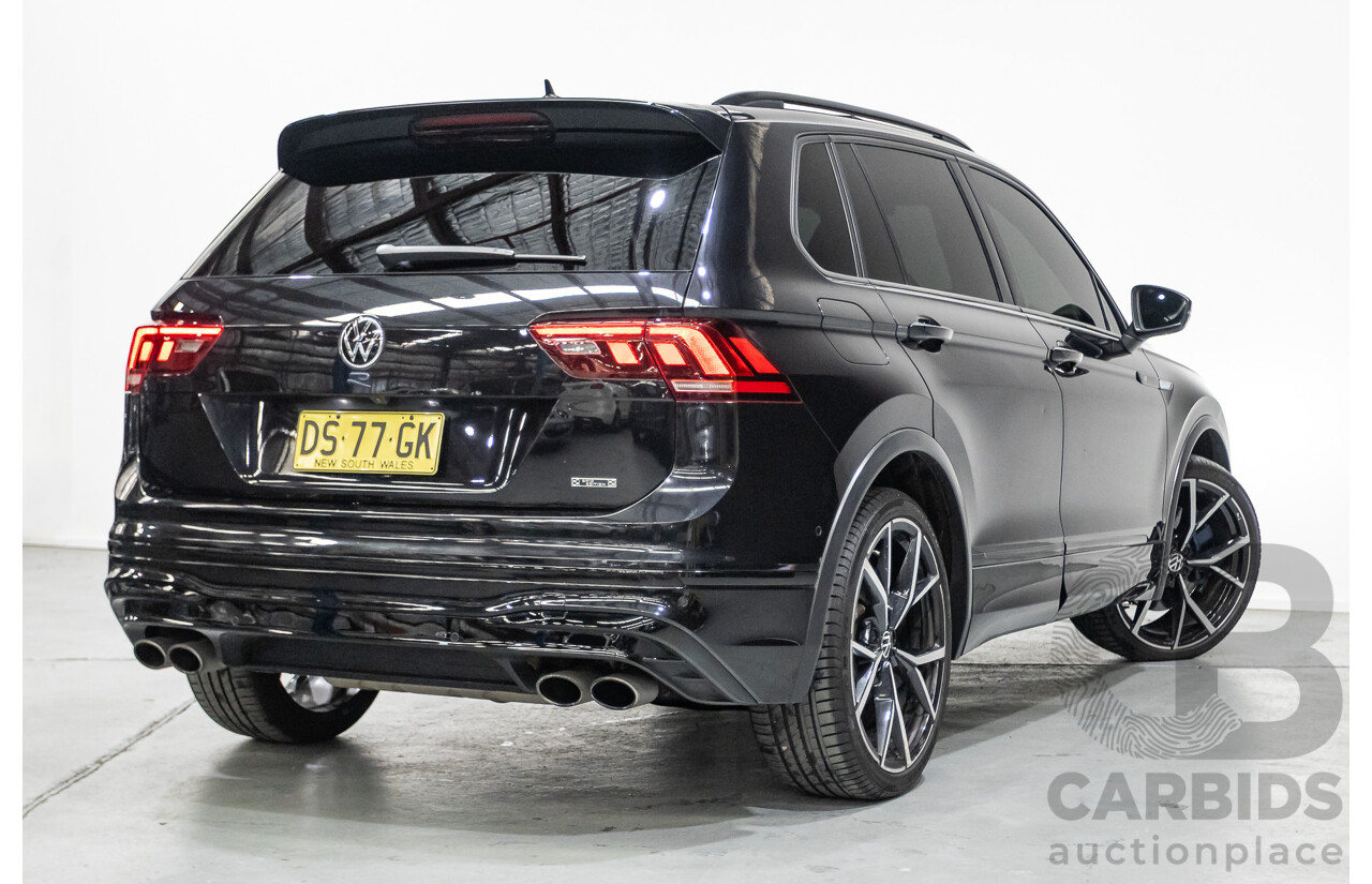 2/2023 Volkswagen Tiguan R Grid Edition (AWD) AX MY23 4d Wagon Deep Black Pearlescent Turbo 2.0L