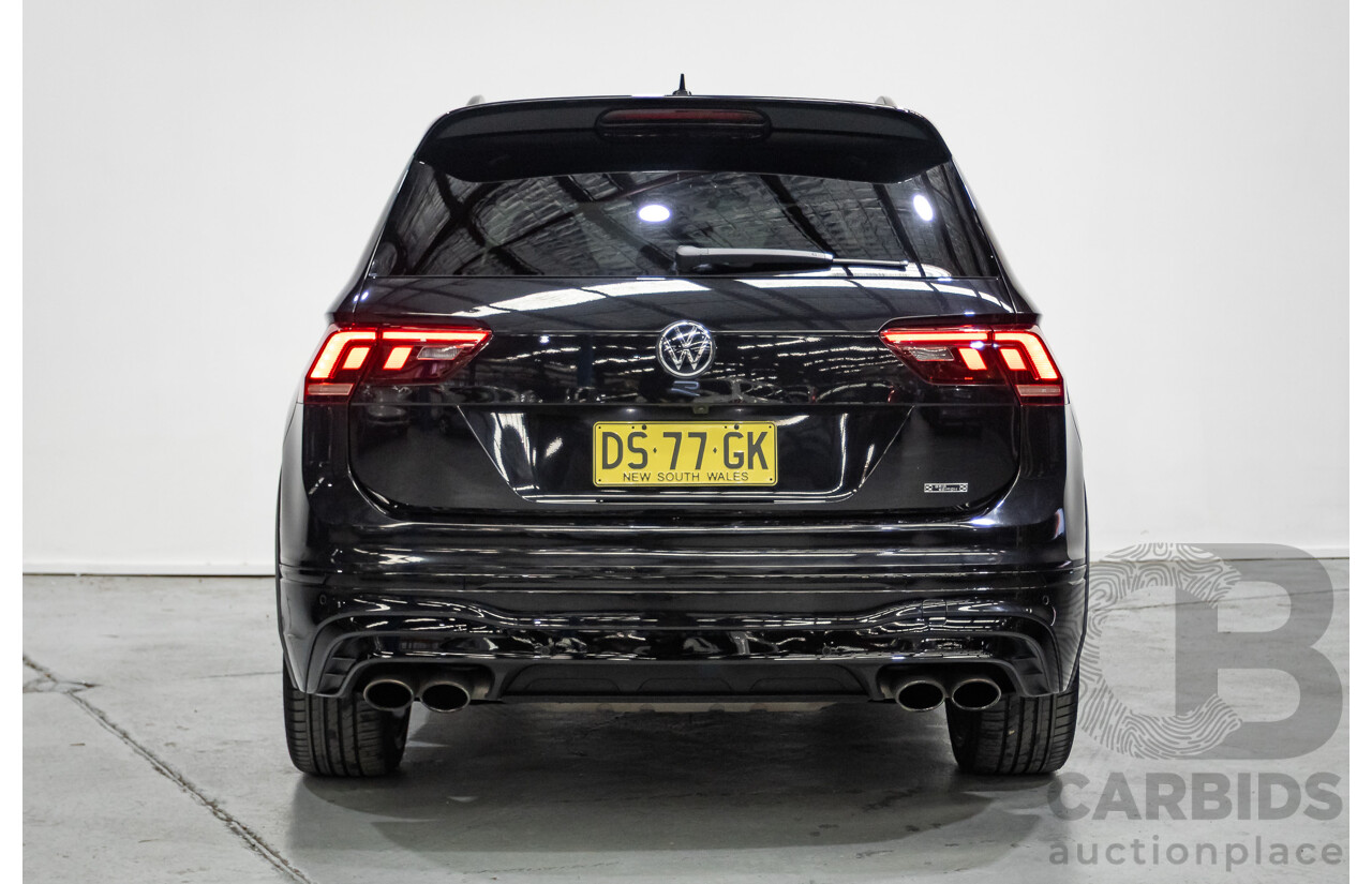 2/2023 Volkswagen Tiguan R Grid Edition (AWD) AX MY23 4d Wagon Deep Black Pearlescent Turbo 2.0L