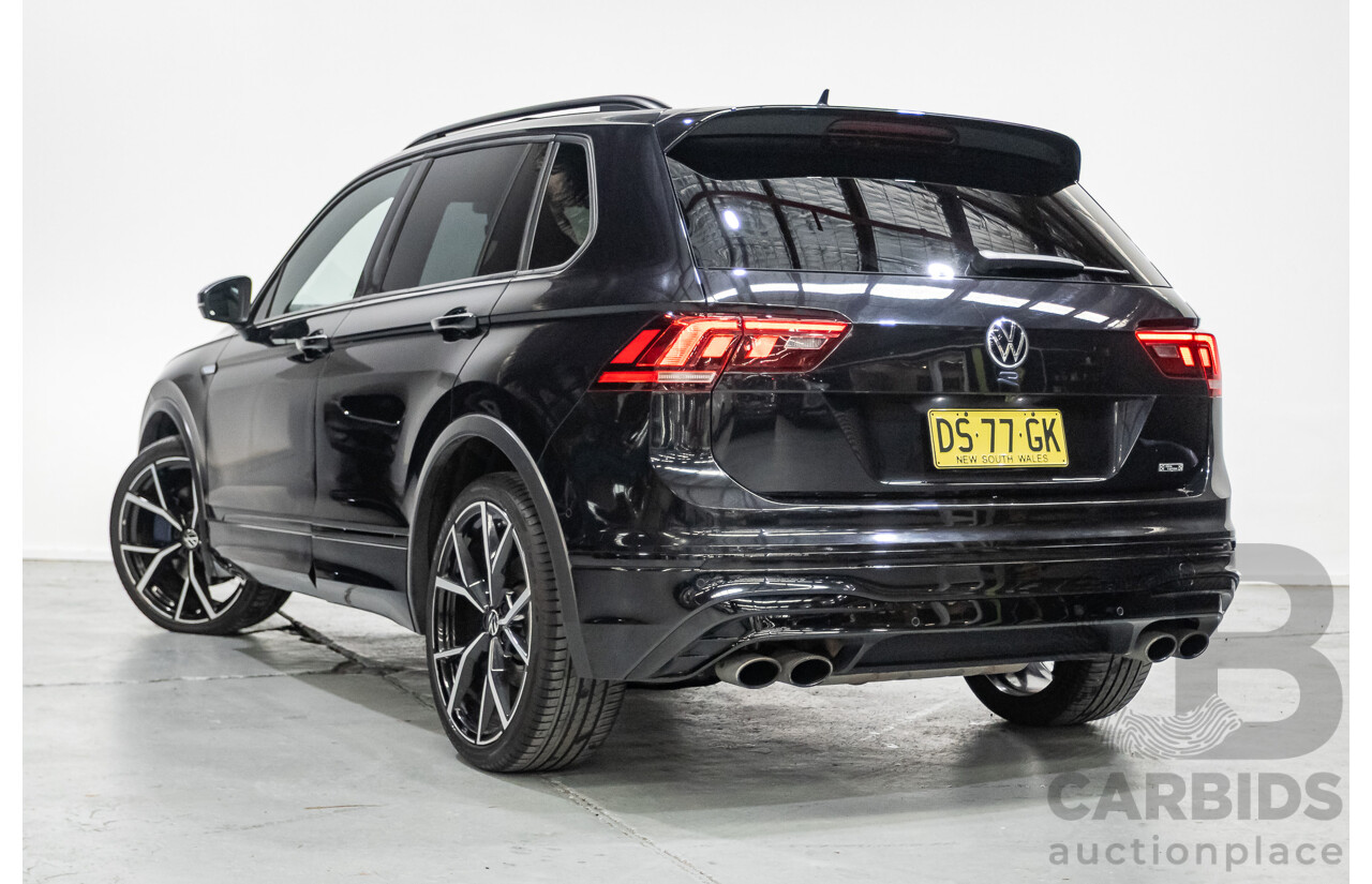 2/2023 Volkswagen Tiguan R Grid Edition (AWD) AX MY23 4d Wagon Deep Black Pearlescent Turbo 2.0L