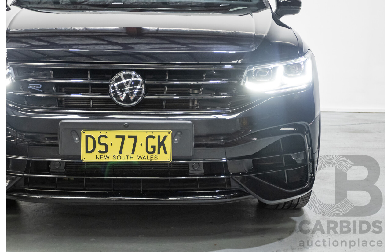 2/2023 Volkswagen Tiguan R Grid Edition (AWD) AX MY23 4d Wagon Deep Black Pearlescent Turbo 2.0L