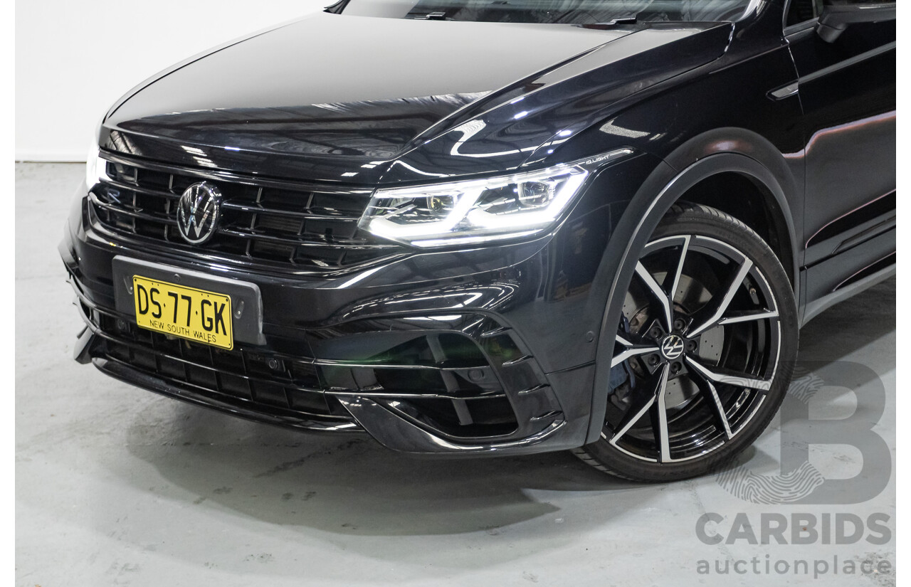 2/2023 Volkswagen Tiguan R Grid Edition (AWD) AX MY23 4d Wagon Deep Black Pearlescent Turbo 2.0L
