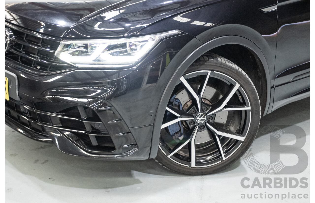 2/2023 Volkswagen Tiguan R Grid Edition (AWD) AX MY23 4d Wagon Deep Black Pearlescent Turbo 2.0L