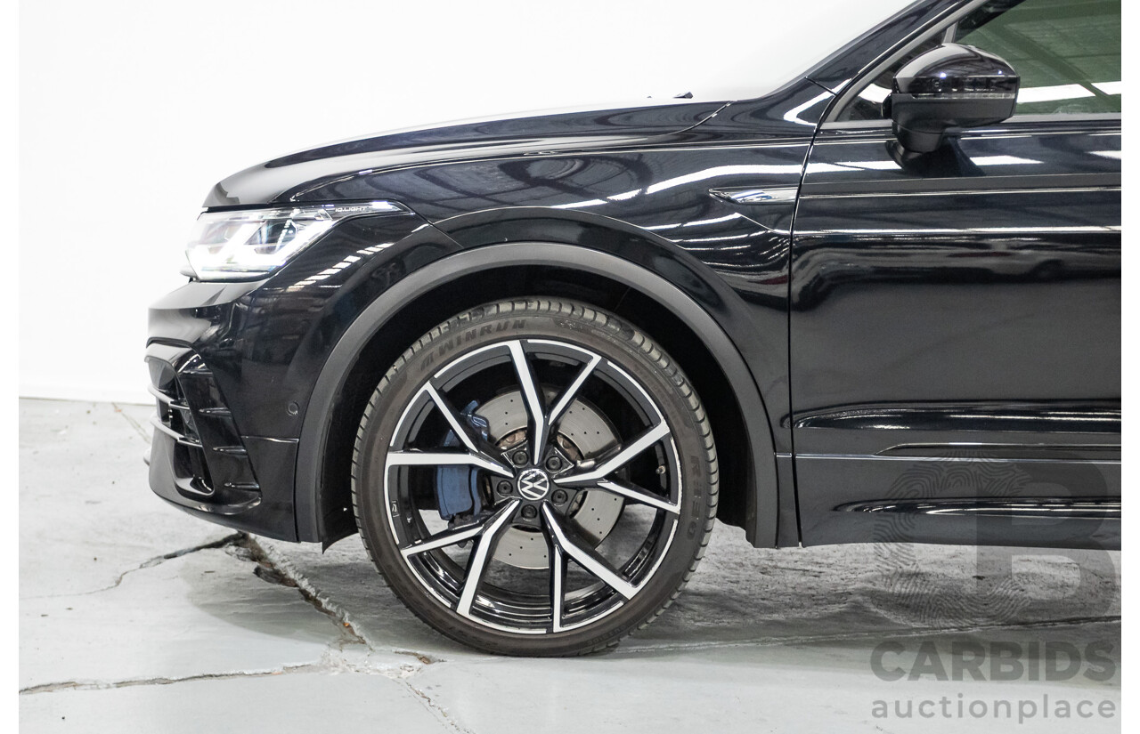 2/2023 Volkswagen Tiguan R Grid Edition (AWD) AX MY23 4d Wagon Deep Black Pearlescent Turbo 2.0L