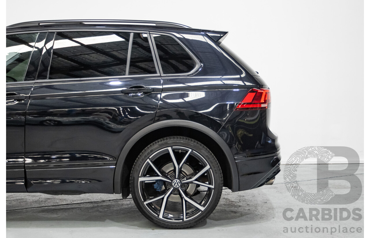 2/2023 Volkswagen Tiguan R Grid Edition (AWD) AX MY23 4d Wagon Deep Black Pearlescent Turbo 2.0L