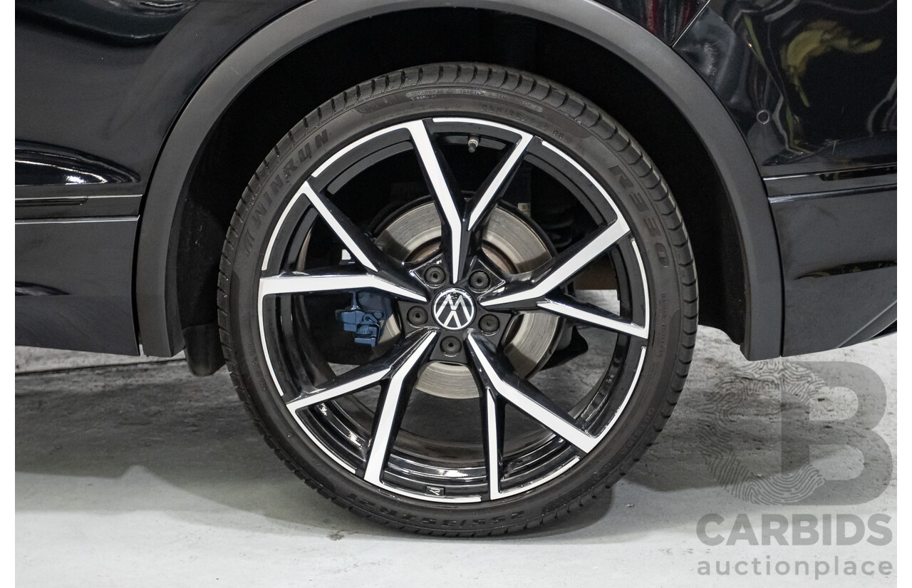 2/2023 Volkswagen Tiguan R Grid Edition (AWD) AX MY23 4d Wagon Deep Black Pearlescent Turbo 2.0L