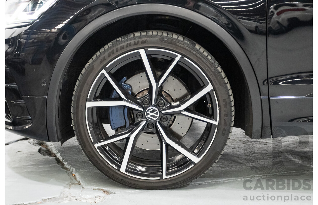 2/2023 Volkswagen Tiguan R Grid Edition (AWD) AX MY23 4d Wagon Deep Black Pearlescent Turbo 2.0L