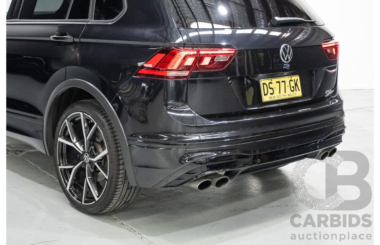 2/2023 Volkswagen Tiguan R Grid Edition (AWD) AX MY23 4d Wagon Deep Black Pearlescent Turbo 2.0L