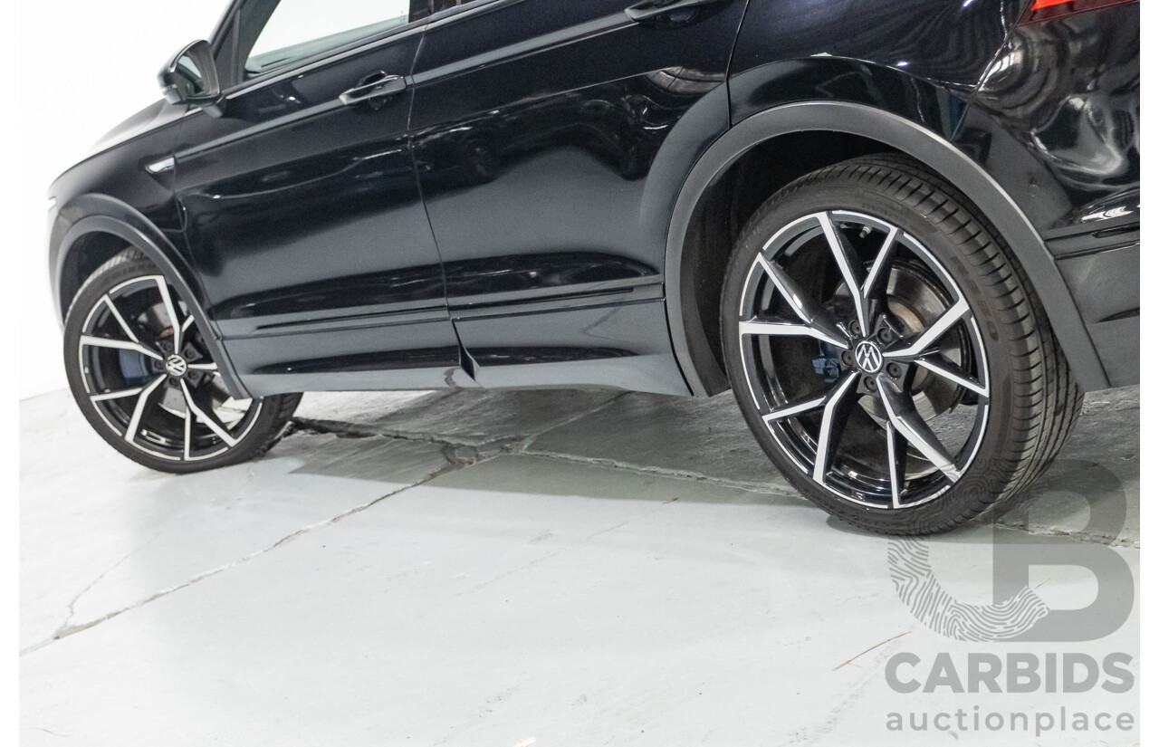 2/2023 Volkswagen Tiguan R Grid Edition (AWD) AX MY23 4d Wagon Deep Black Pearlescent Turbo 2.0L