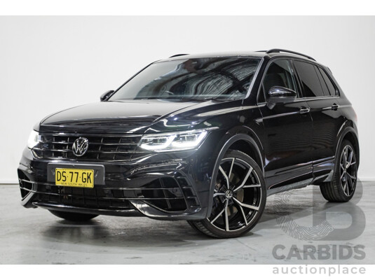 2/2023 Volkswagen Tiguan R Grid Edition (AWD) AX MY23 4d Wagon Deep Black Pearlescent Turbo 2.0L