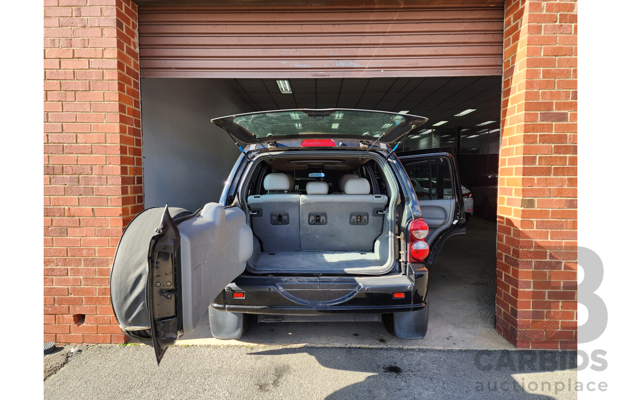 08/2007 Jeep Cherokee Sport (4x4) KJ MY05 UPGRADE 4d Wagon Black 3.7L