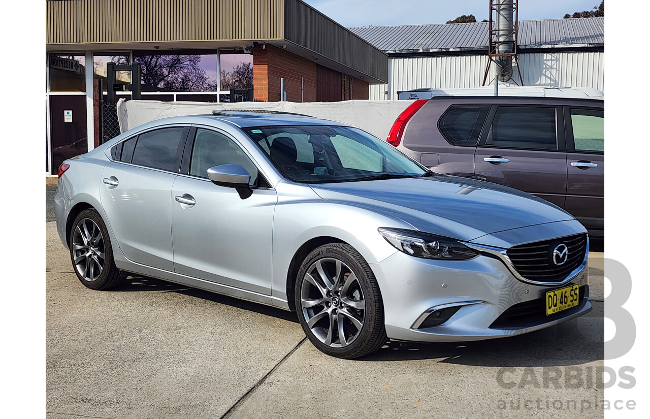 01/2015 Mazda Mazda6 GT 6C MY14 UPGRADE 4d Sedan Silver 2.2L