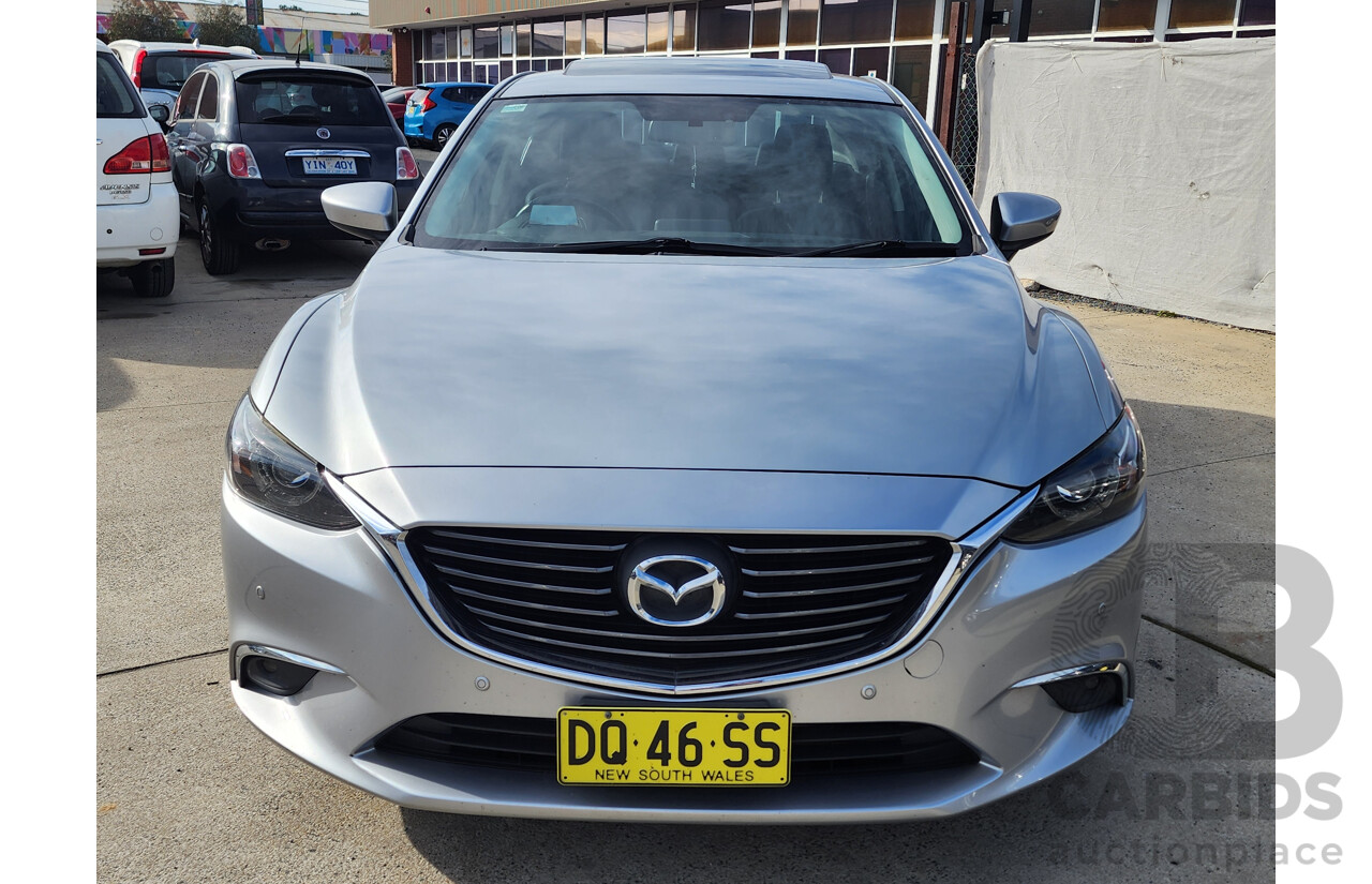 01/2015 Mazda Mazda6 GT 6C MY14 UPGRADE 4d Sedan Silver 2.2L