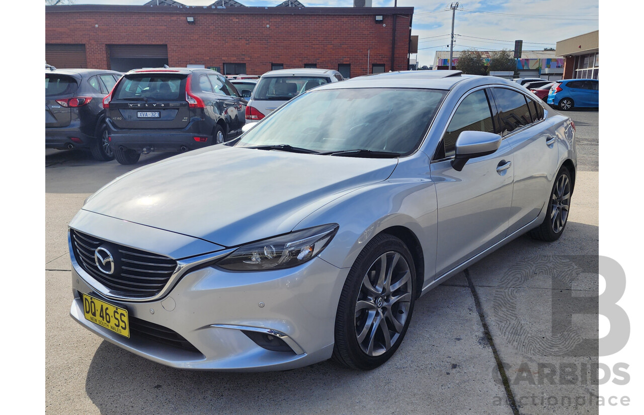 01/2015 Mazda Mazda6 GT 6C MY14 UPGRADE 4d Sedan Silver 2.2L