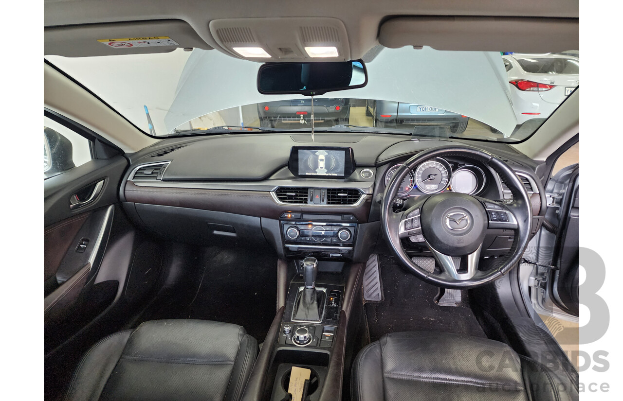 01/2015 Mazda Mazda6 GT 6C MY14 UPGRADE 4d Sedan Silver 2.2L