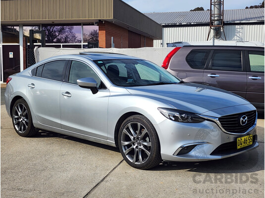 01/2015 Mazda Mazda6 GT 6C MY14 UPGRADE 4d Sedan Silver 2.2L