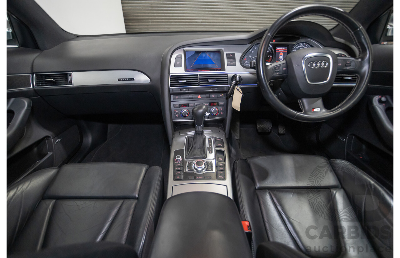 08/2008 Audi S6 V10 FSI Quattro (AWD) 4F 4D Sedan Stratos Blue Pearl 5.2L