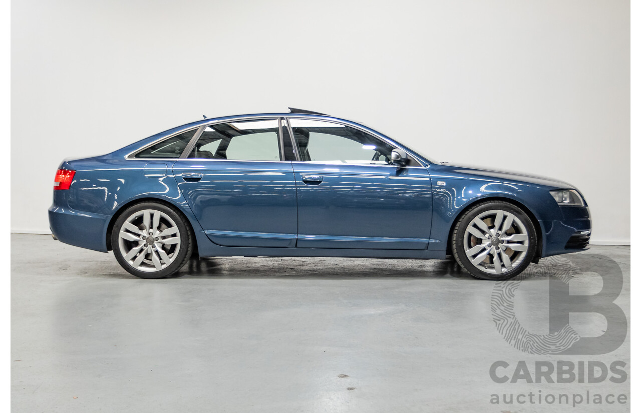 08/2008 Audi S6 V10 FSI Quattro (AWD) 4F 4D Sedan Stratos Blue Pearl 5.2L