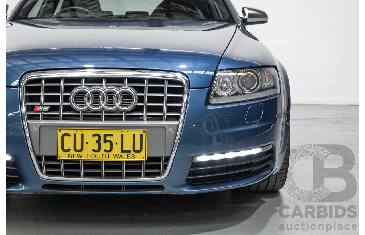 08/2008 Audi S6 V10 FSI Quattro (AWD) 4F 4D Sedan Stratos Blue Pearl 5.2L