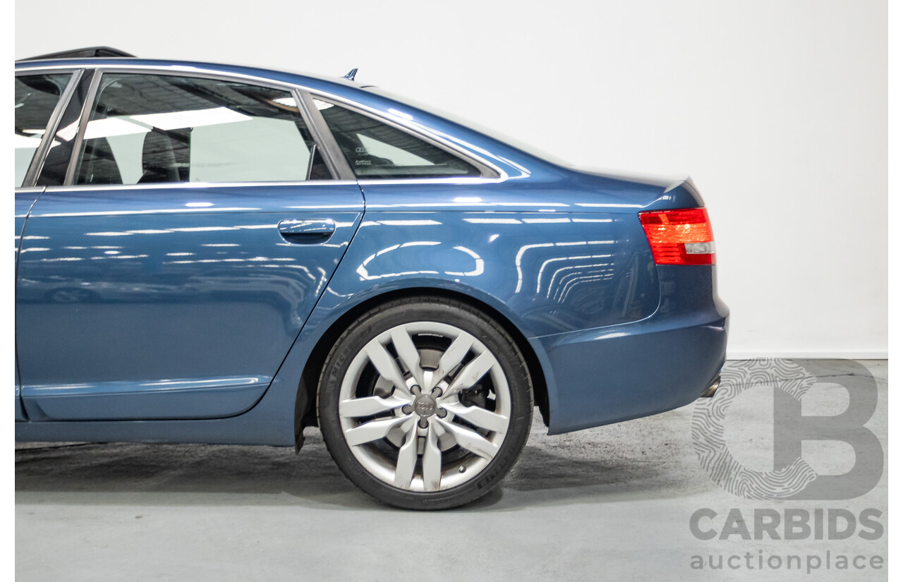 08/2008 Audi S6 V10 FSI Quattro (AWD) 4F 4D Sedan Stratos Blue Pearl 5.2L
