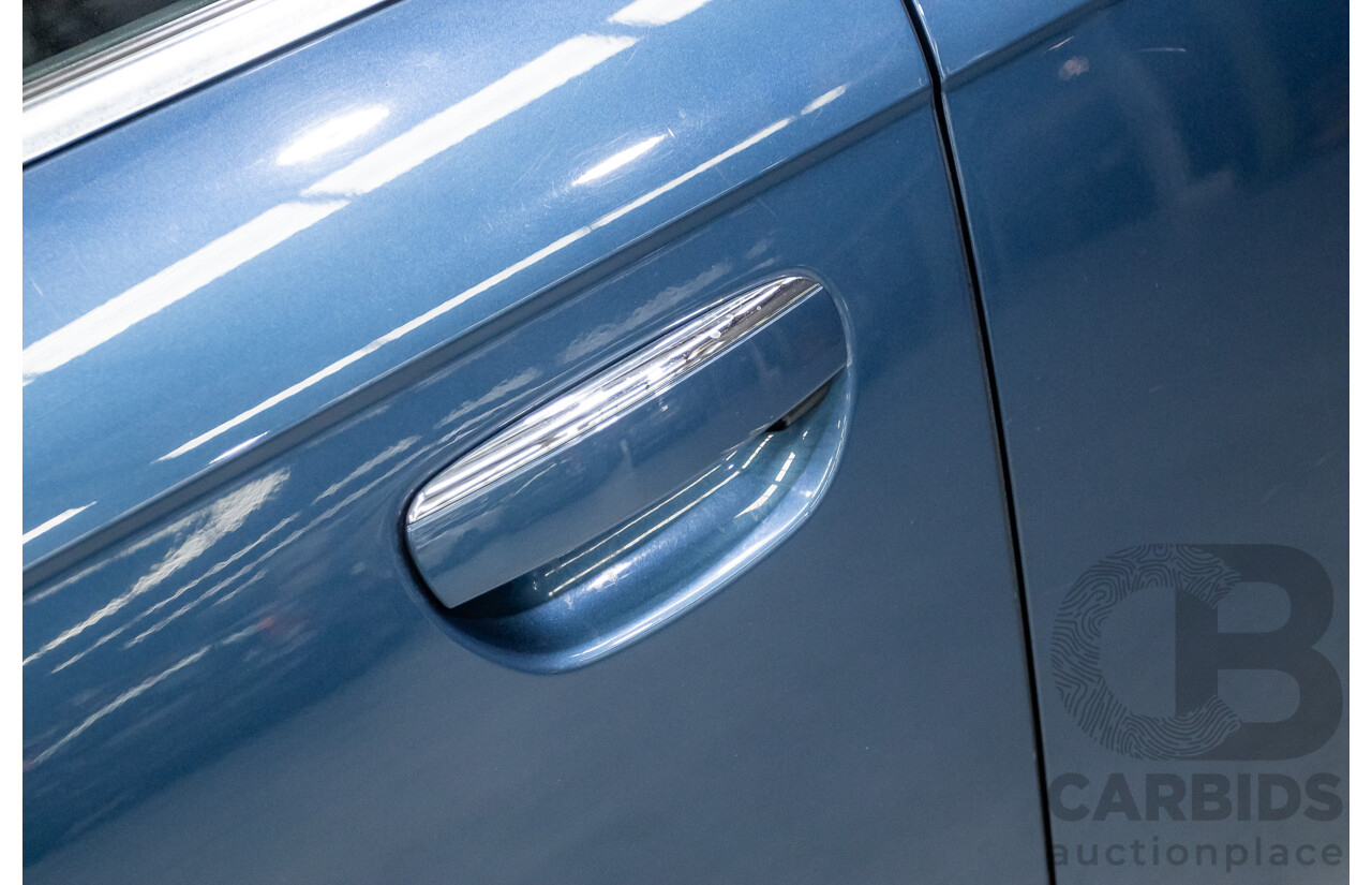 08/2008 Audi S6 V10 FSI Quattro (AWD) 4F 4D Sedan Stratos Blue Pearl 5.2L