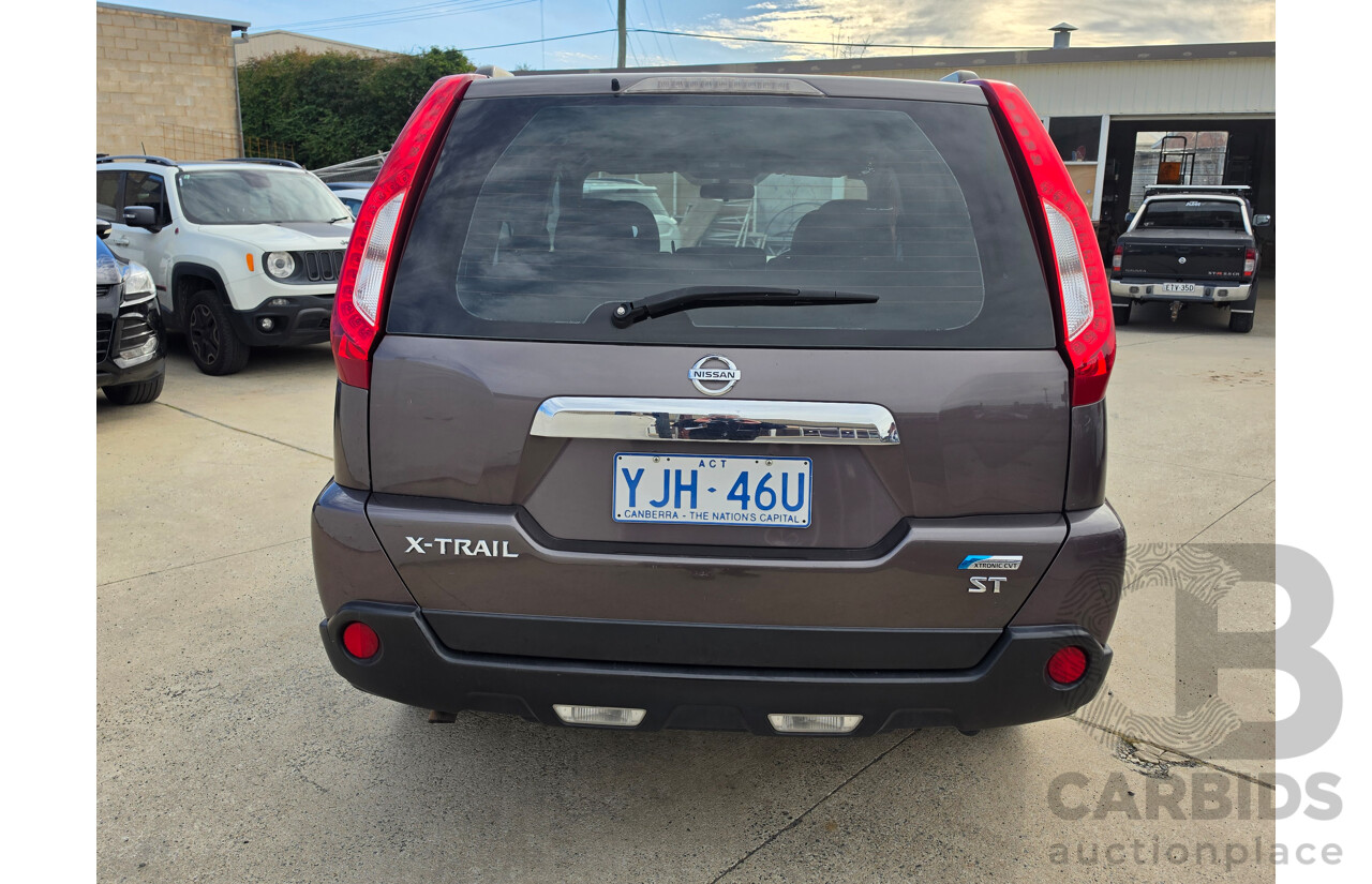 01/2013 Nissan X-Trail ST T31 SERIES 5 4d Wagon Grey 2.0L