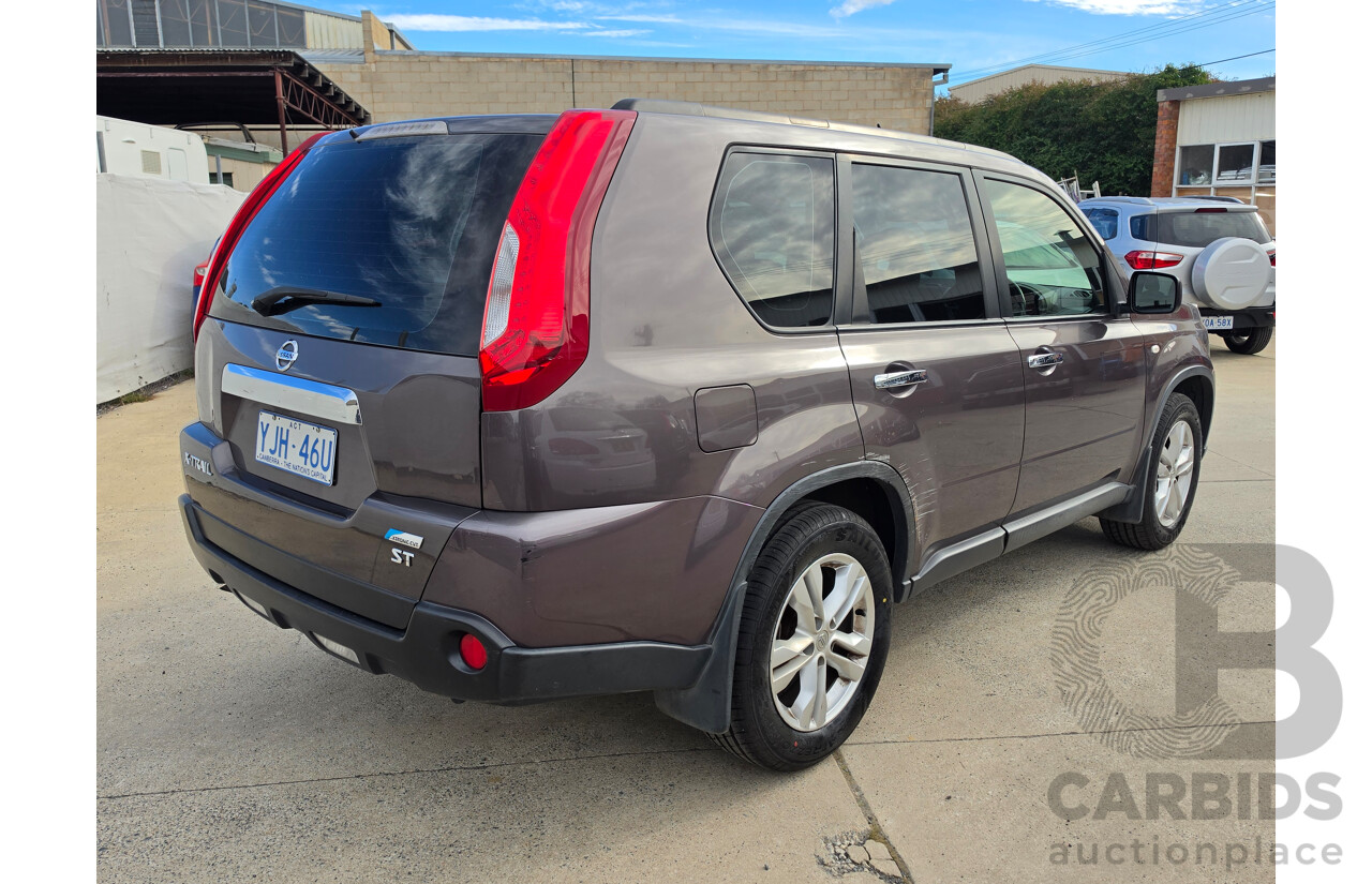 01/2013 Nissan X-Trail ST T31 SERIES 5 4d Wagon Grey 2.0L