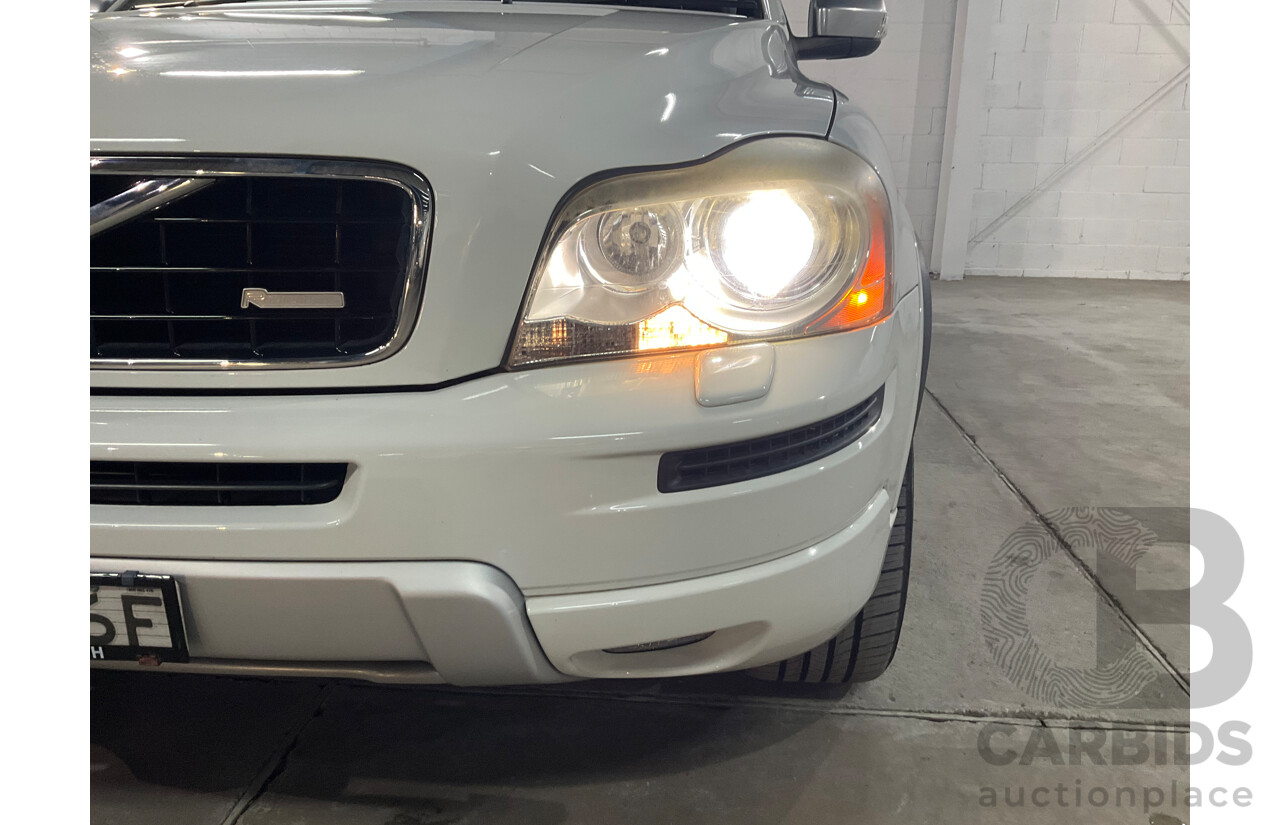 02/2014 Volvo XC90 D5 R-Design MY14 4d Wagon Ice White Turbo Diesel 2.4L