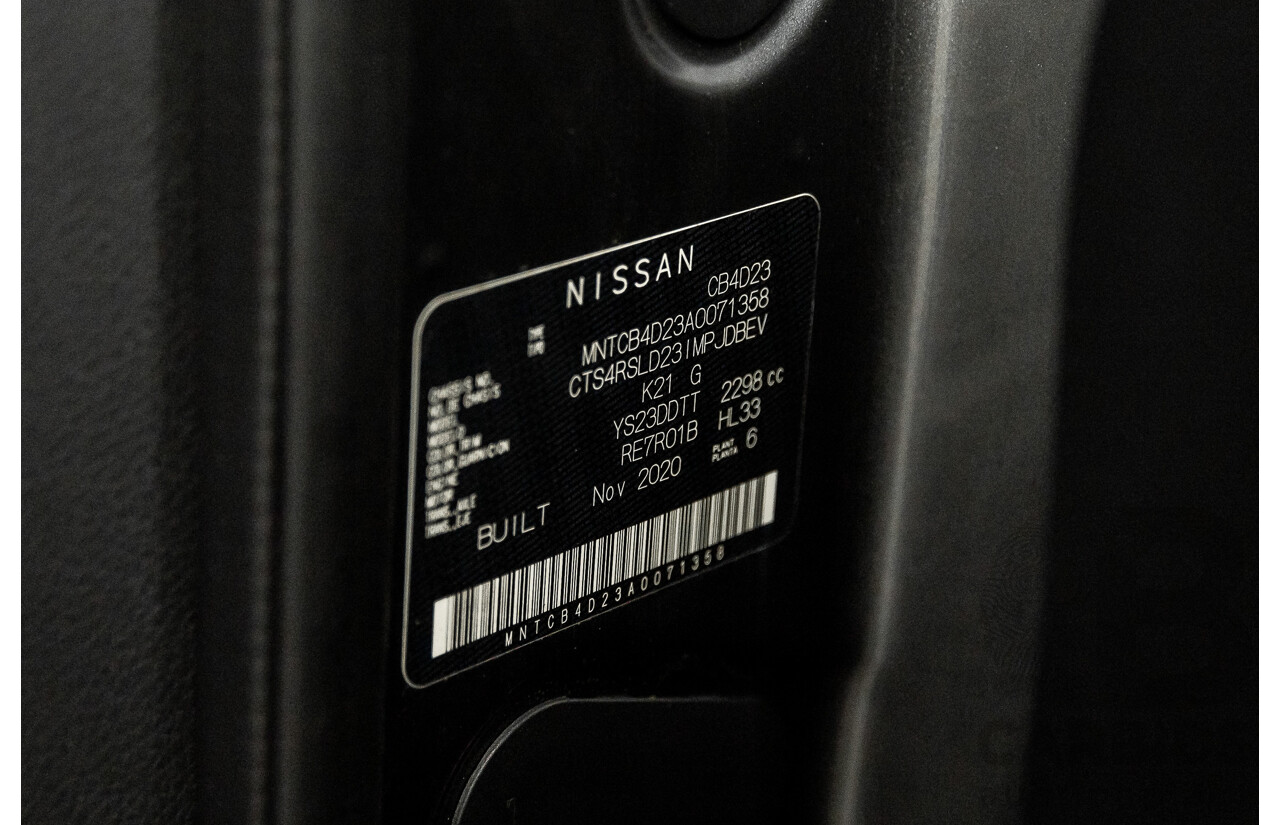 01/2021 Nissan Navara ST (4x4) D23 SERIES 4 MY20 Dual Cab P/Up Grey 2.3L
