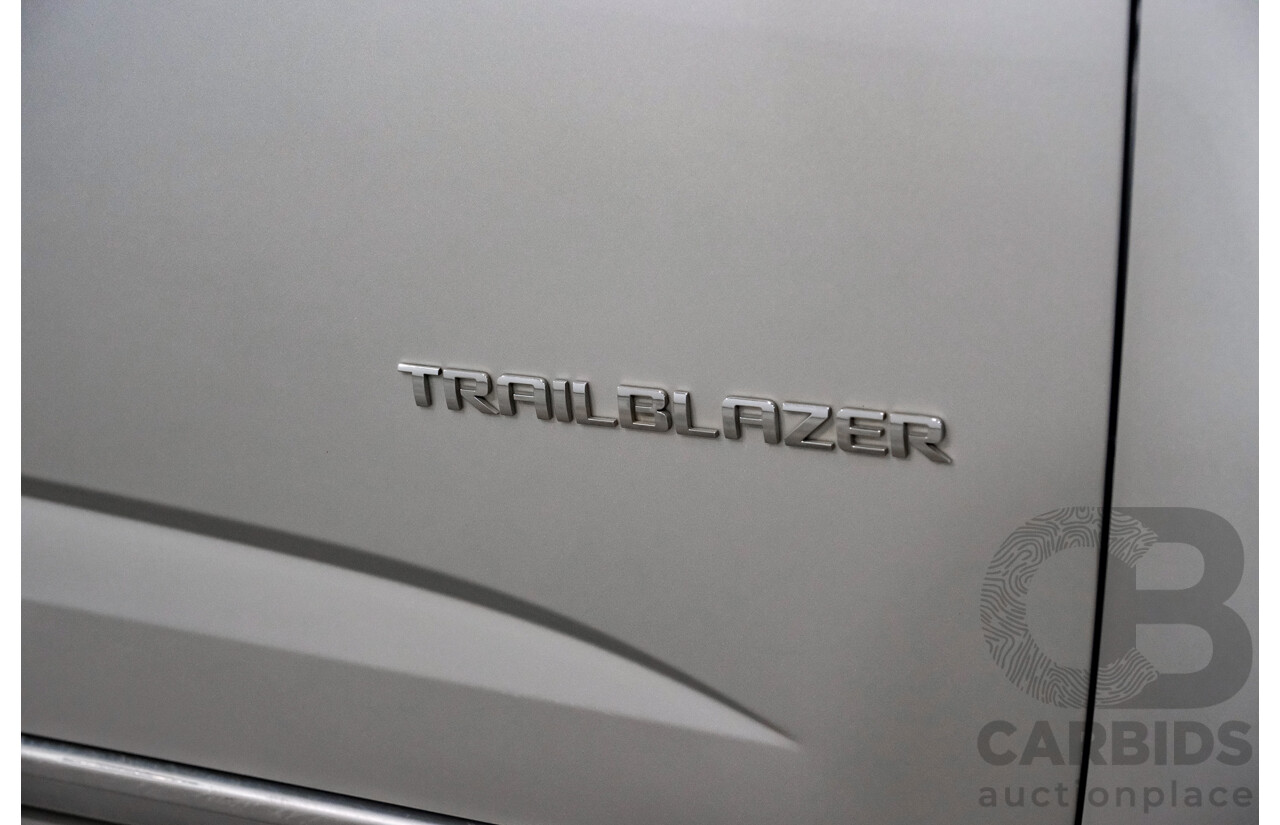 08/2017 Holden Trailblazer LTZ (4x4) RG MY18 4d Wagon Silver Turbo Diesel 2.8L
