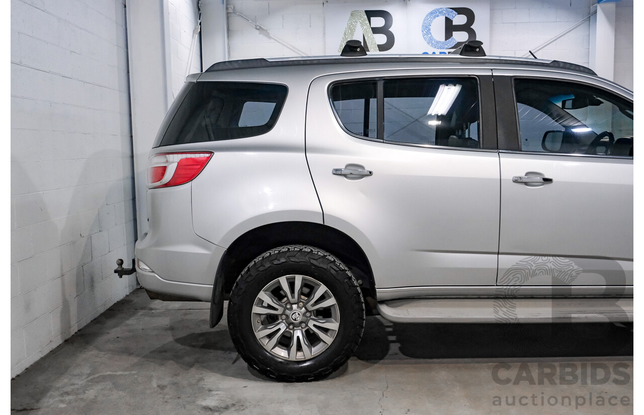 08/2017 Holden Trailblazer LTZ (4x4) RG MY18 4d Wagon Silver Turbo Diesel 2.8L