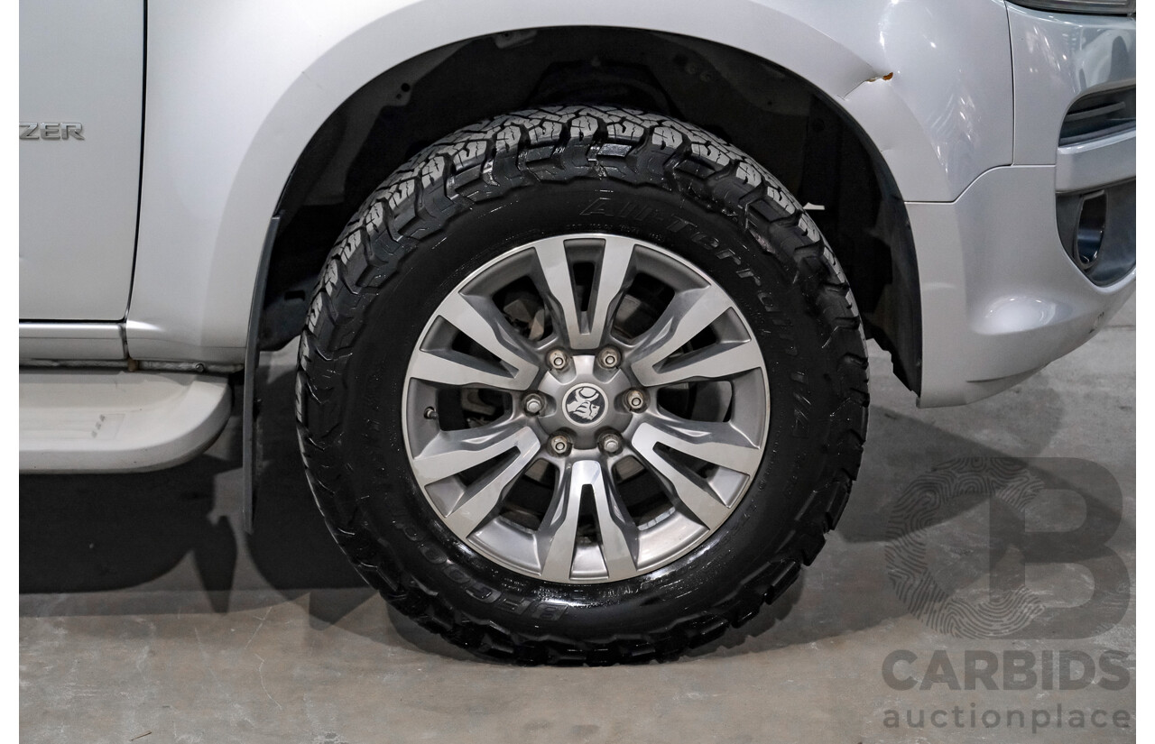 08/2017 Holden Trailblazer LTZ (4x4) RG MY18 4d Wagon Silver Turbo Diesel 2.8L
