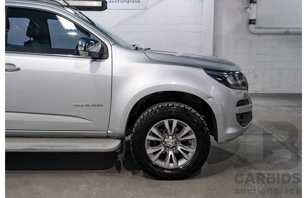 08/2017 Holden Trailblazer LTZ (4x4) RG MY18 4d Wagon Silver Turbo Diesel 2.8L