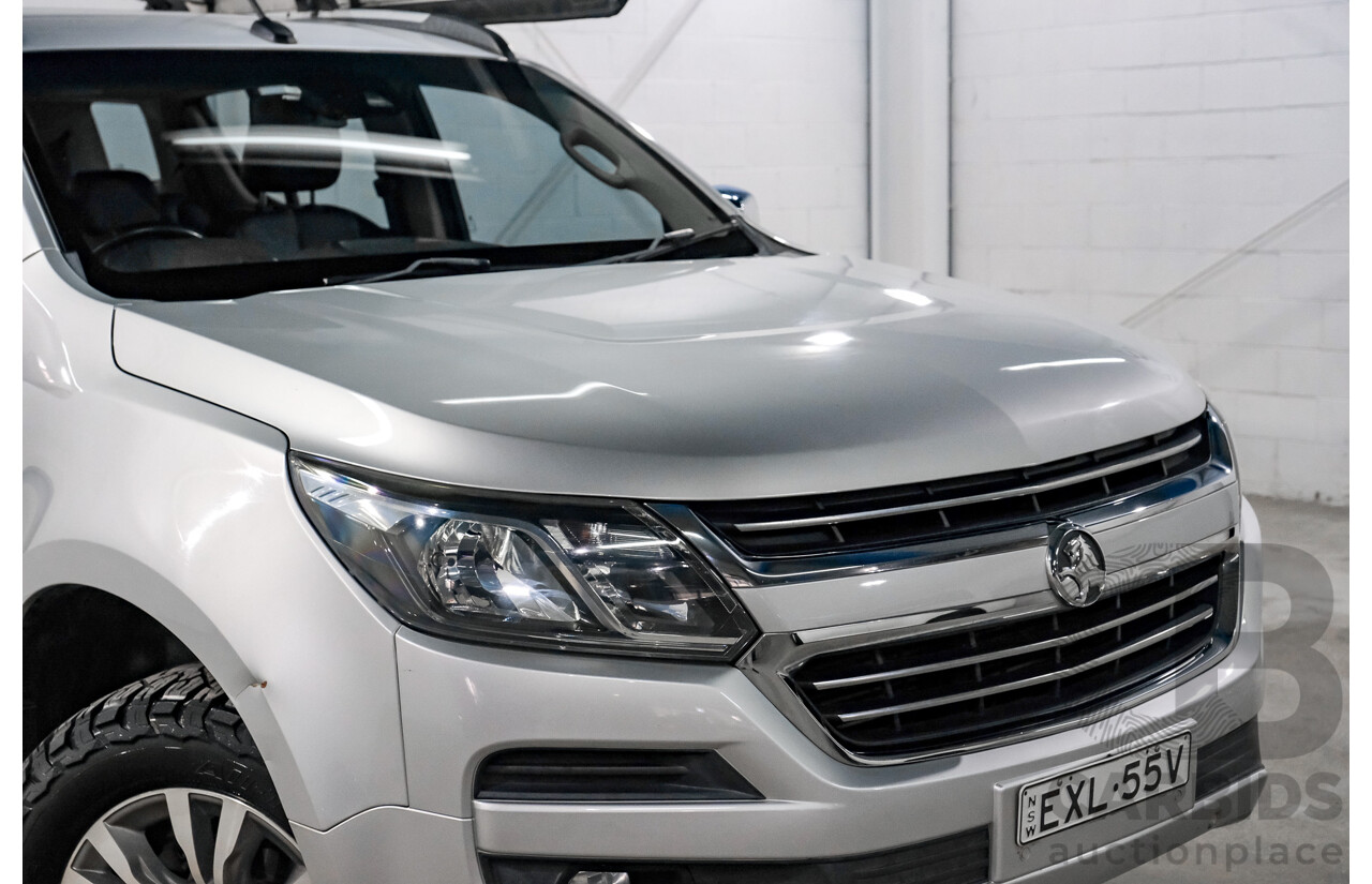 08/2017 Holden Trailblazer LTZ (4x4) RG MY18 4d Wagon Silver Turbo Diesel 2.8L