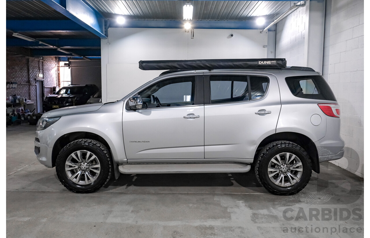 08/2017 Holden Trailblazer LTZ (4x4) RG MY18 4d Wagon Silver Turbo Diesel 2.8L