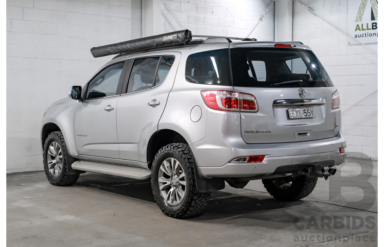 08/2017 Holden Trailblazer LTZ (4x4) RG MY18 4d Wagon Silver Turbo Diesel 2.8L