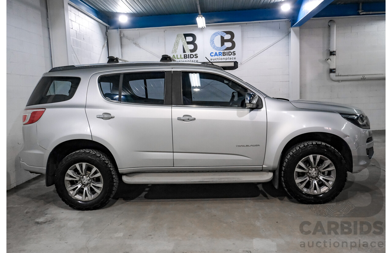 08/2017 Holden Trailblazer LTZ (4x4) RG MY18 4d Wagon Silver Turbo Diesel 2.8L