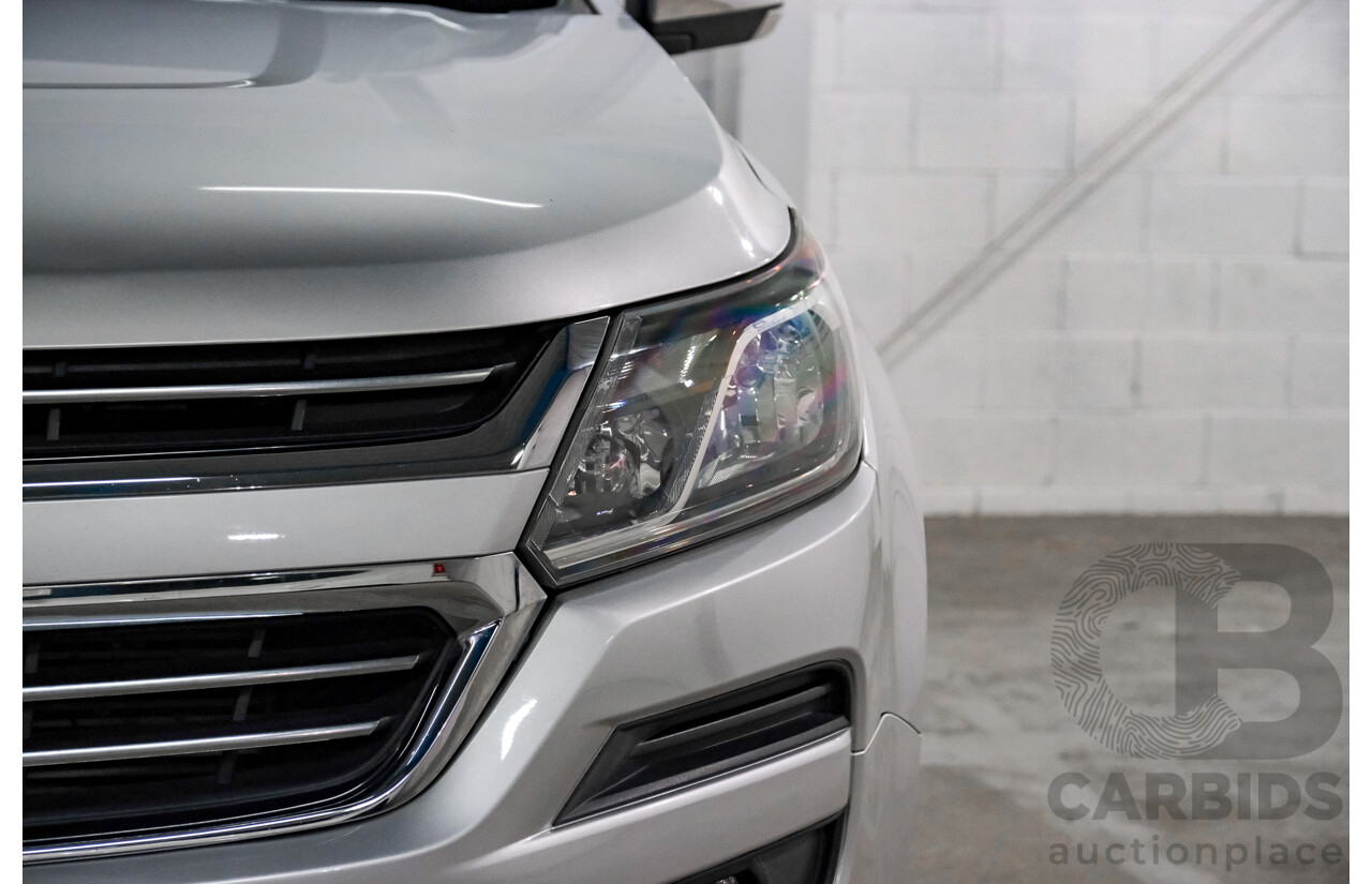 08/2017 Holden Trailblazer LTZ (4x4) RG MY18 4d Wagon Silver Turbo Diesel 2.8L