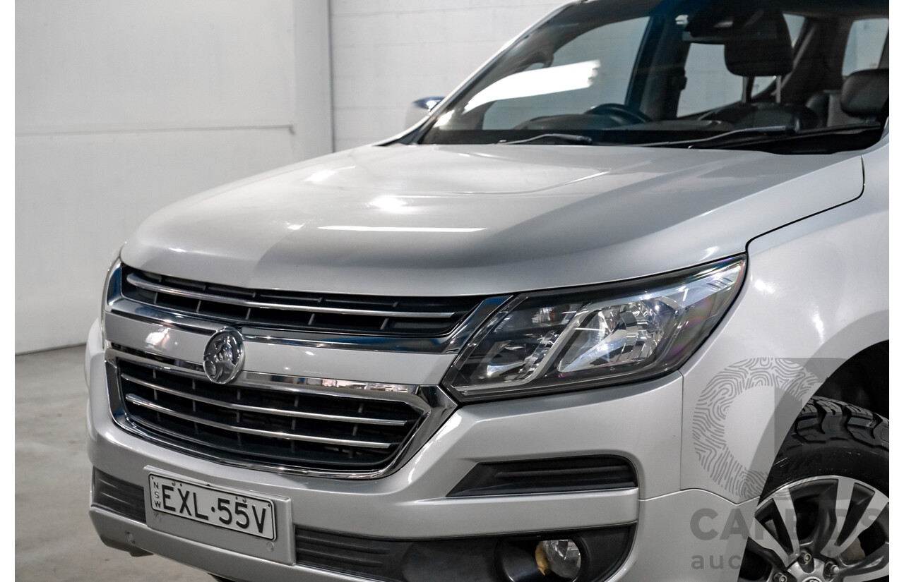 08/2017 Holden Trailblazer LTZ (4x4) RG MY18 4d Wagon Silver Turbo Diesel 2.8L