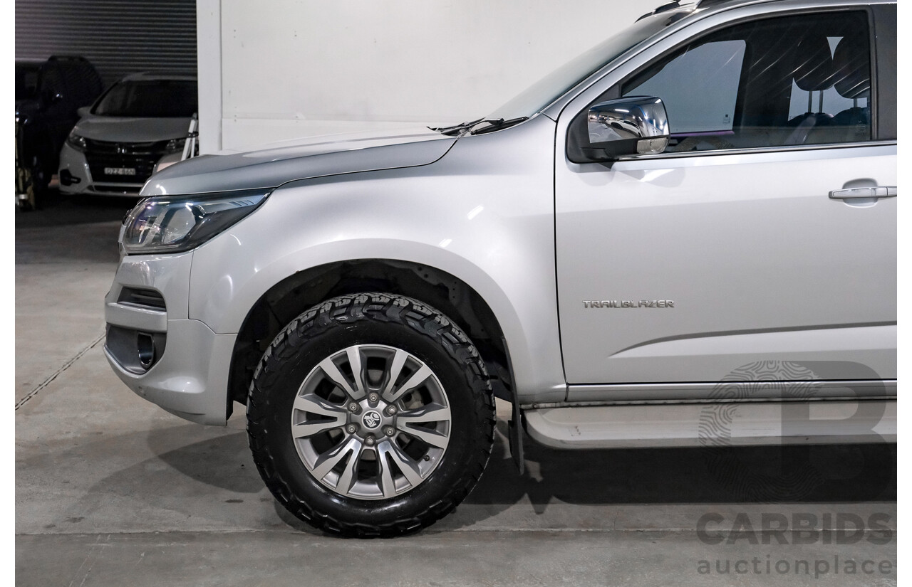 08/2017 Holden Trailblazer LTZ (4x4) RG MY18 4d Wagon Silver Turbo Diesel 2.8L