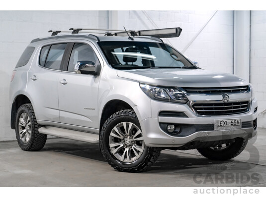 08/2017 Holden Trailblazer LTZ (4x4) RG MY18 4d Wagon Silver Turbo Diesel 2.8L