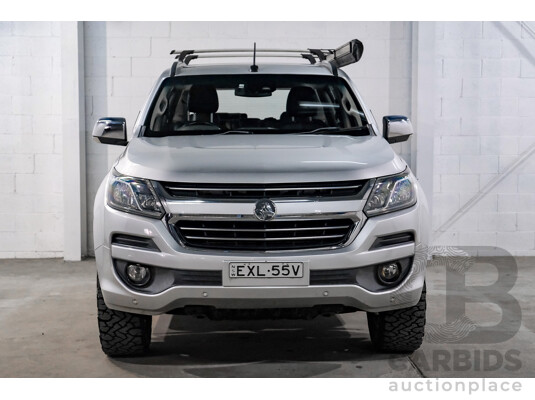08/2017 Holden Trailblazer LTZ (4x4) RG MY18 4d Wagon Silver Turbo Diesel 2.8L
