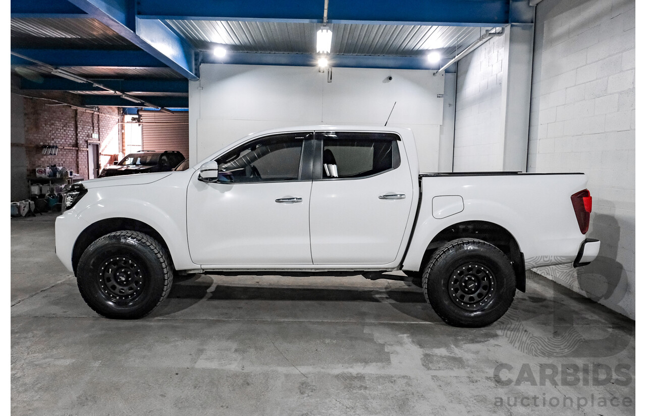 04/2021 Nissan Navara ST (4x4) D23 MY21 Dual Cab P/Up Alpine White Twin Turbo Diesel 2.3L