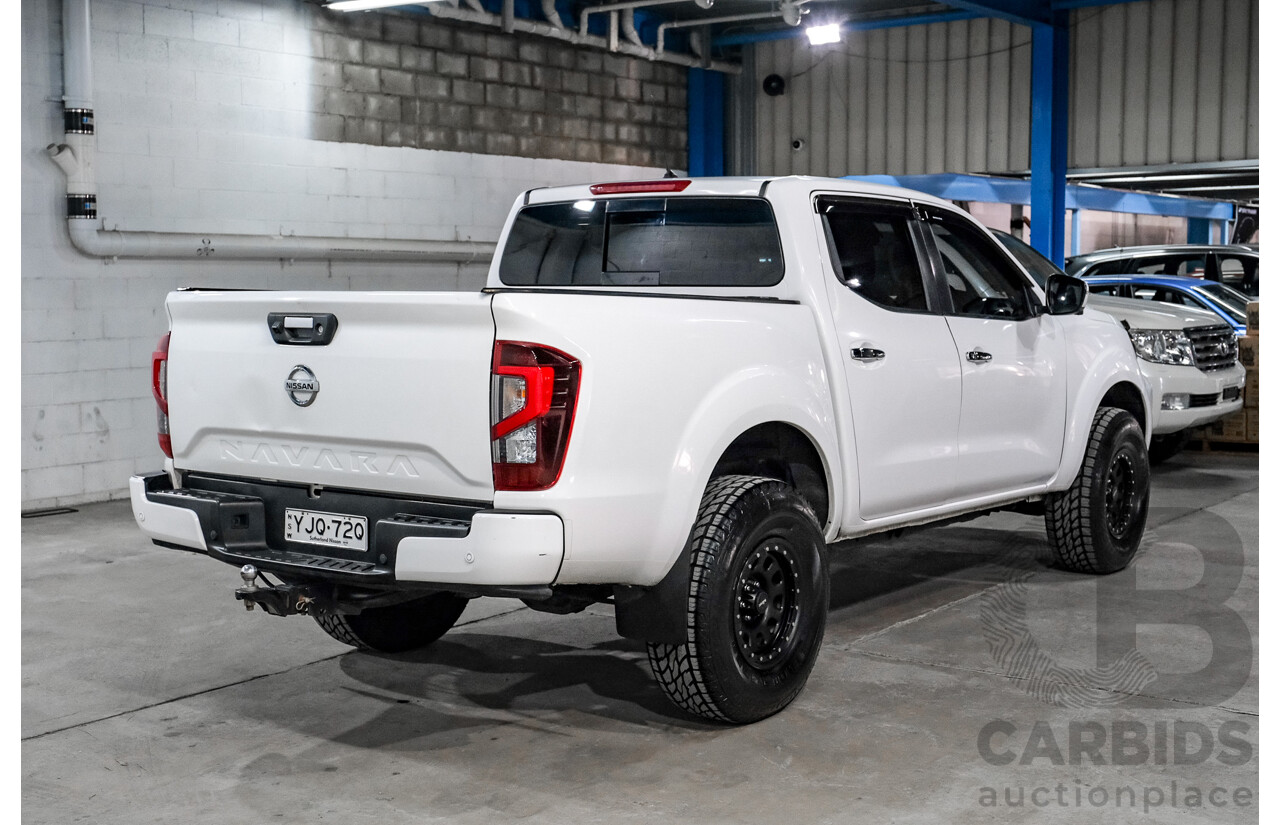 04/2021 Nissan Navara ST (4x4) D23 MY21 Dual Cab P/Up Alpine White Twin Turbo Diesel 2.3L
