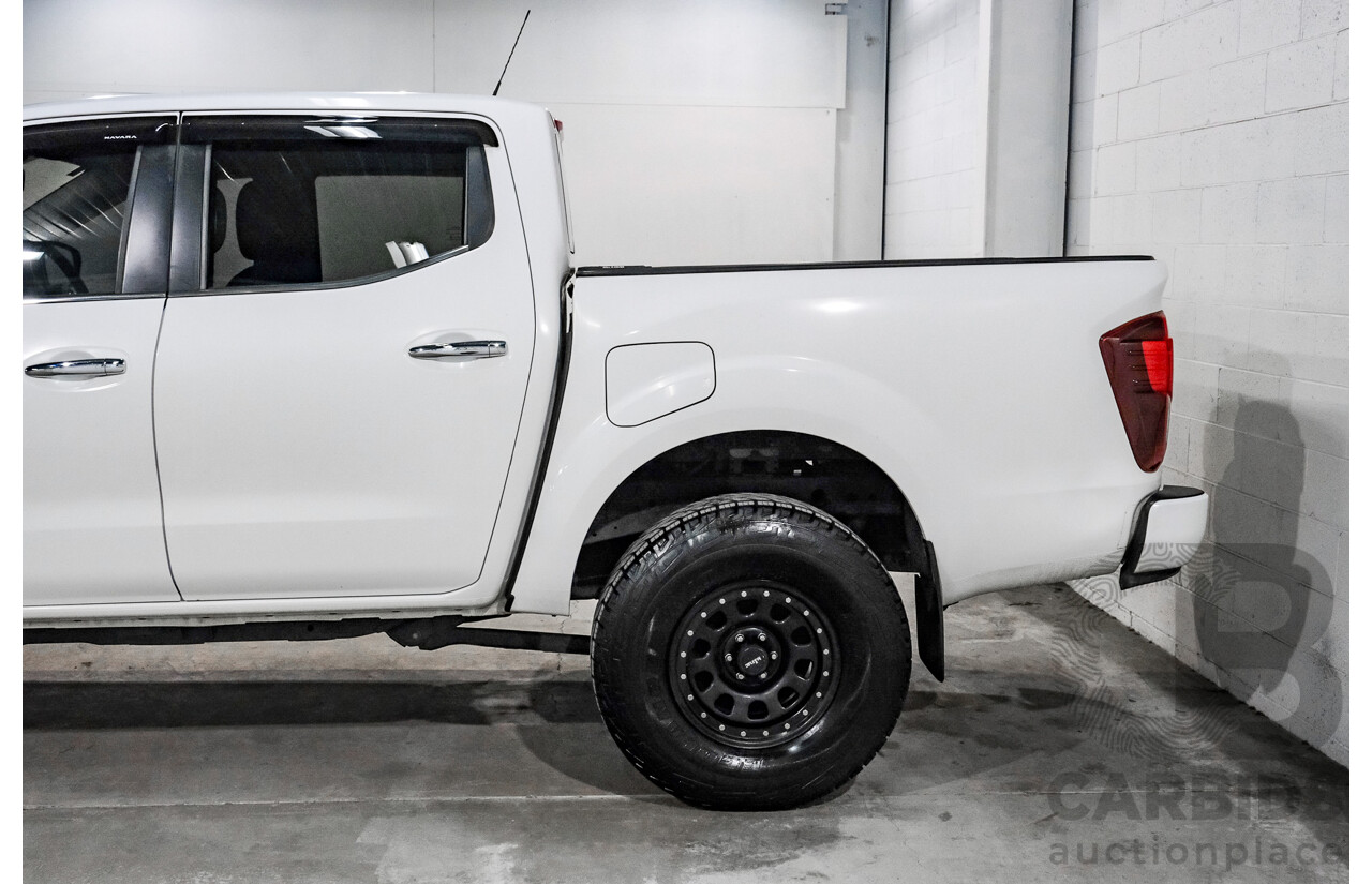 04/2021 Nissan Navara ST (4x4) D23 MY21 Dual Cab P/Up Alpine White Twin Turbo Diesel 2.3L