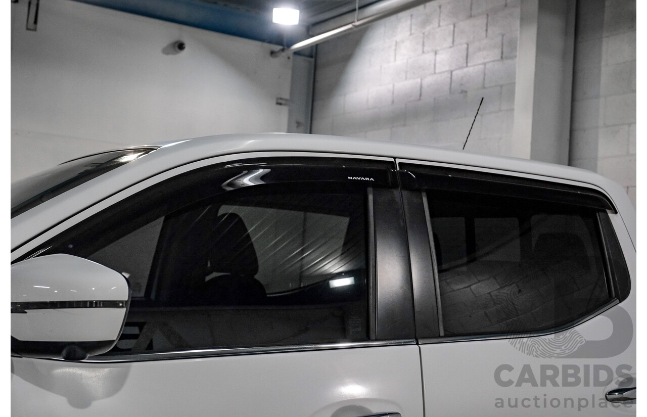 04/2021 Nissan Navara ST (4x4) D23 MY21 Dual Cab P/Up Alpine White Twin Turbo Diesel 2.3L