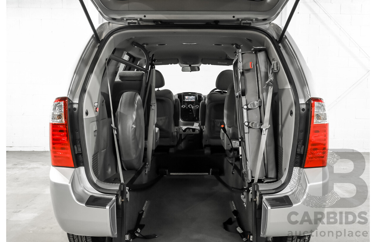11/2014 Kia Grand Carnival S VQ MY14 Titanium Silver 3.5L - Engineered