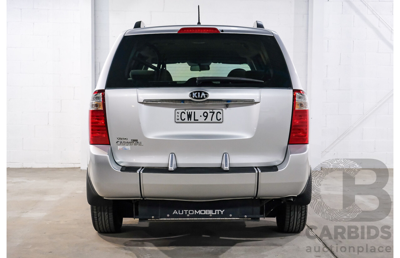 11/2014 Kia Grand Carnival S VQ MY14 Titanium Silver 3.5L - Engineered